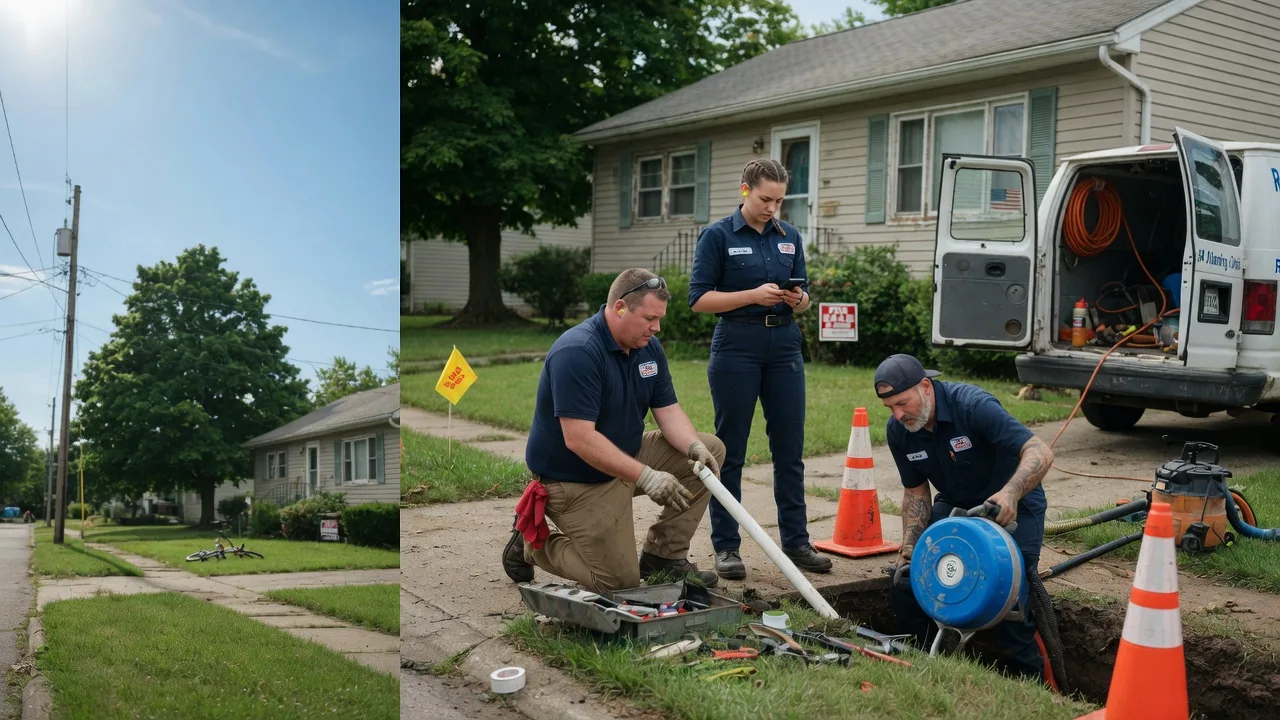 Sewer Line Repair in Carlinville, IL near me